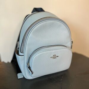 New Coach Court Baby Blue Backpack